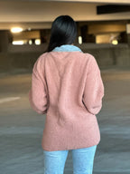 Teddy Fleece & Denim Jacket With Square Pockets - Crowned Energy CO.