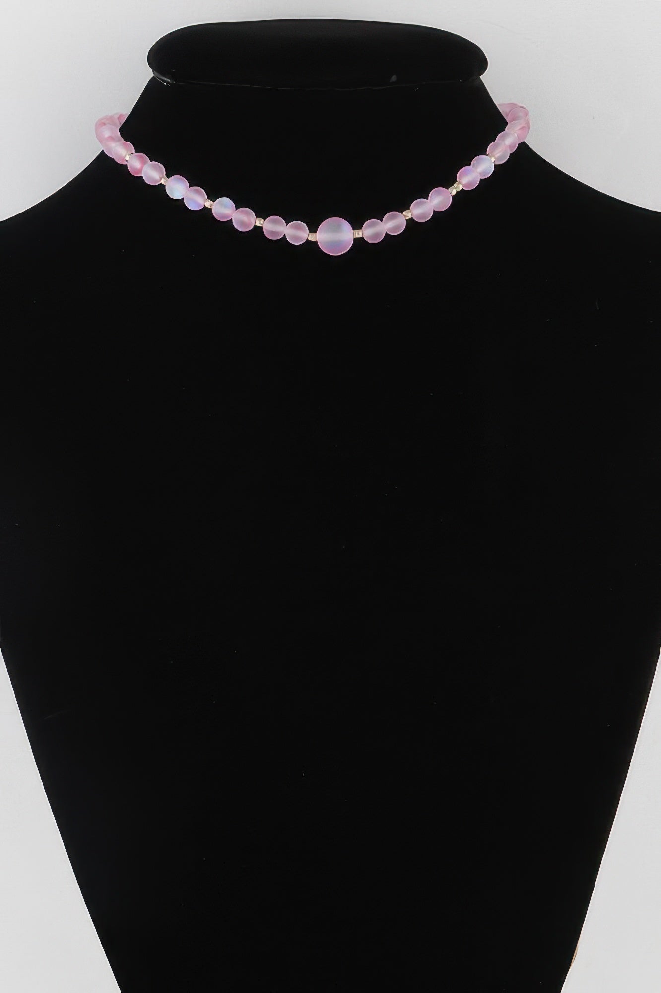 Translucent Bead Necklace - Crowned Energy CO.