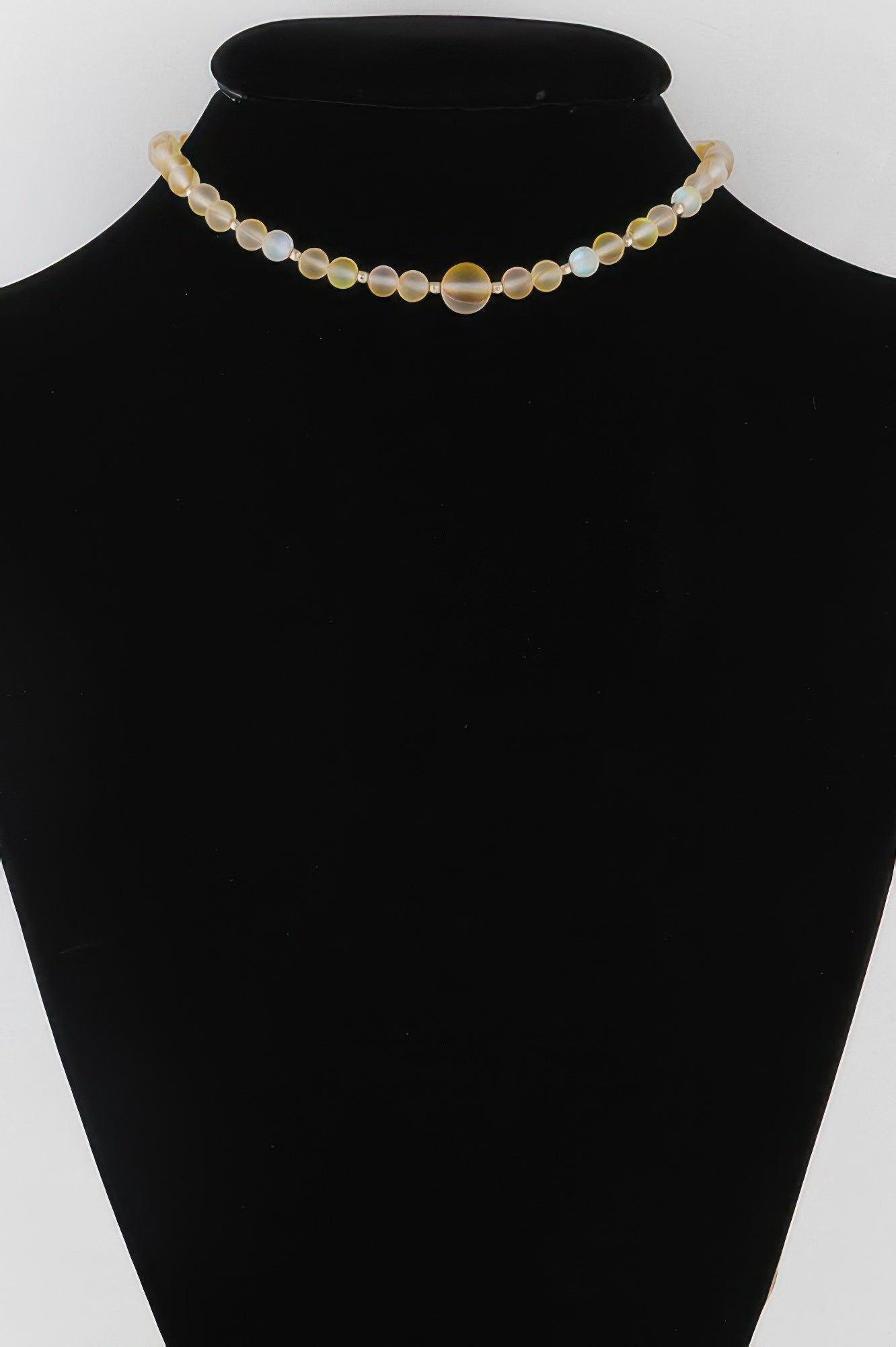 Translucent Bead Necklace - Crowned Energy CO.