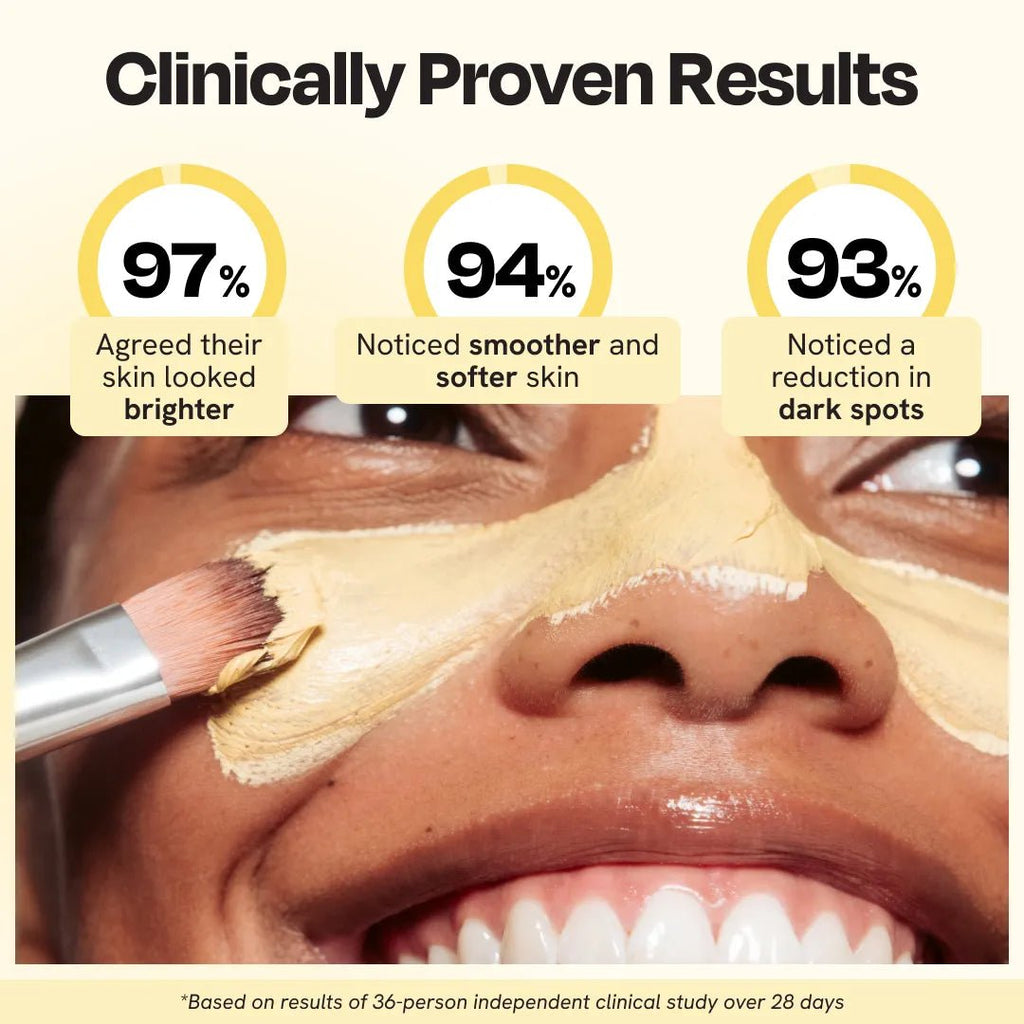 Vitamin C Clay Mask - Crowned Energy CO.