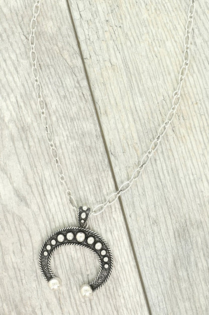 Western Bubble Squash Blossom Pendant Necklace - Goddess Vibes