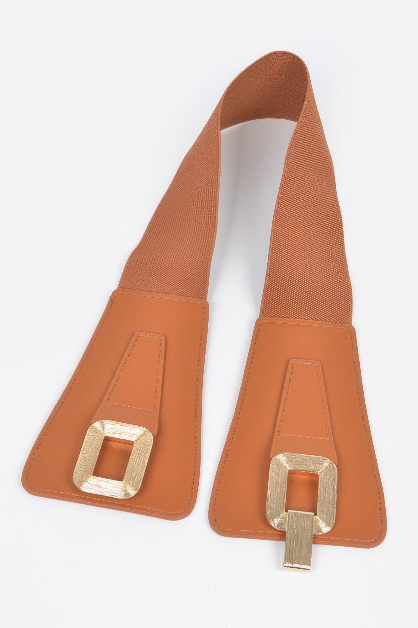 Wide Metal Link Elastic Belt - Crowned Energy CO.