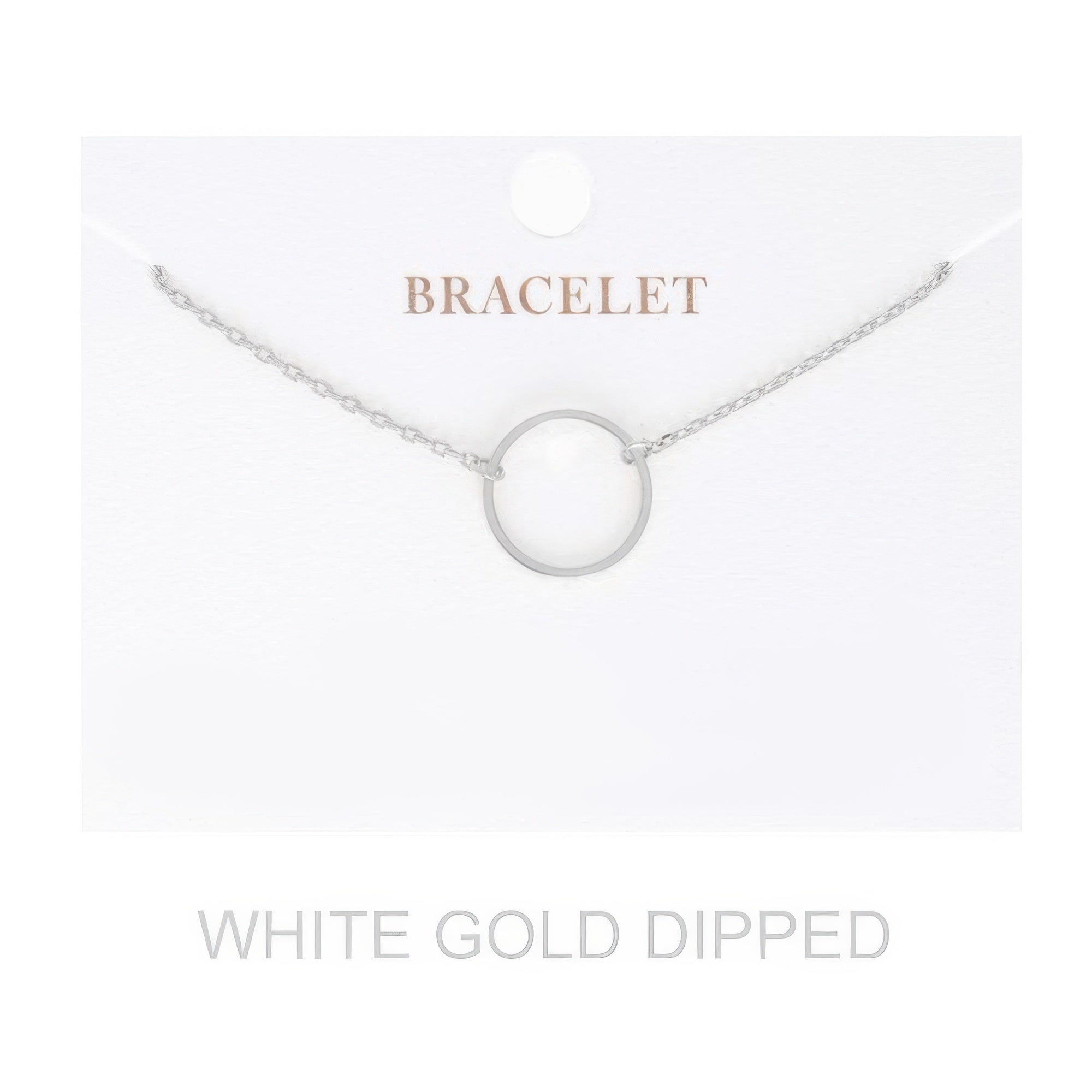 Women's Gold Dipped Open Circle Bracelet - Goddess Vibes