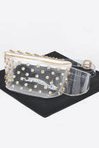 Women's Rhinestone Mesh Fanny Pack - Goddess Vibes