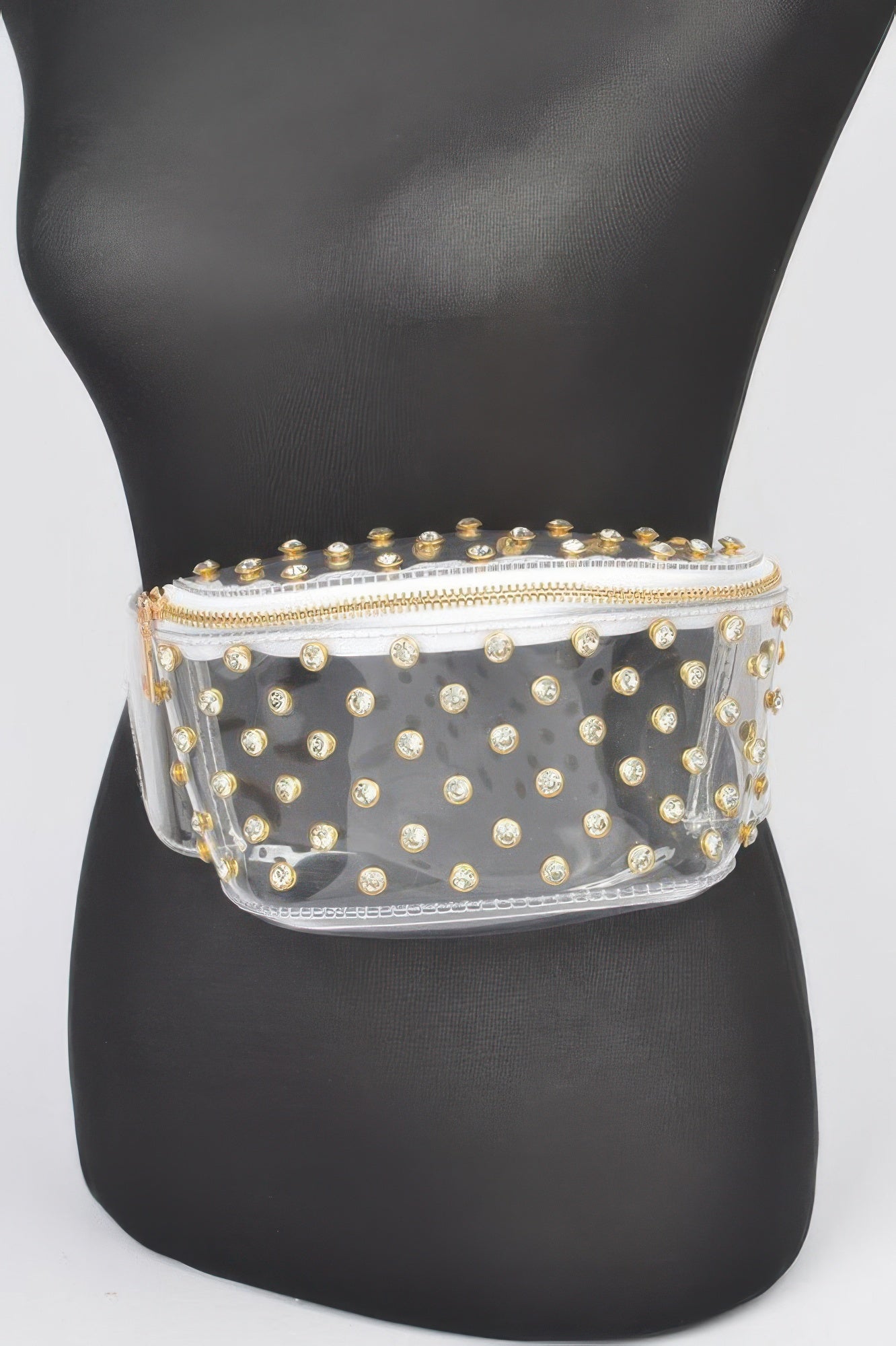 Women's Rhinestone Mesh Fanny Pack - Goddess Vibes