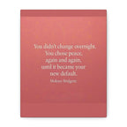 Words to Empower: Motivational Quote Canvas for Self - Love & Clarity - Goddess Vibes