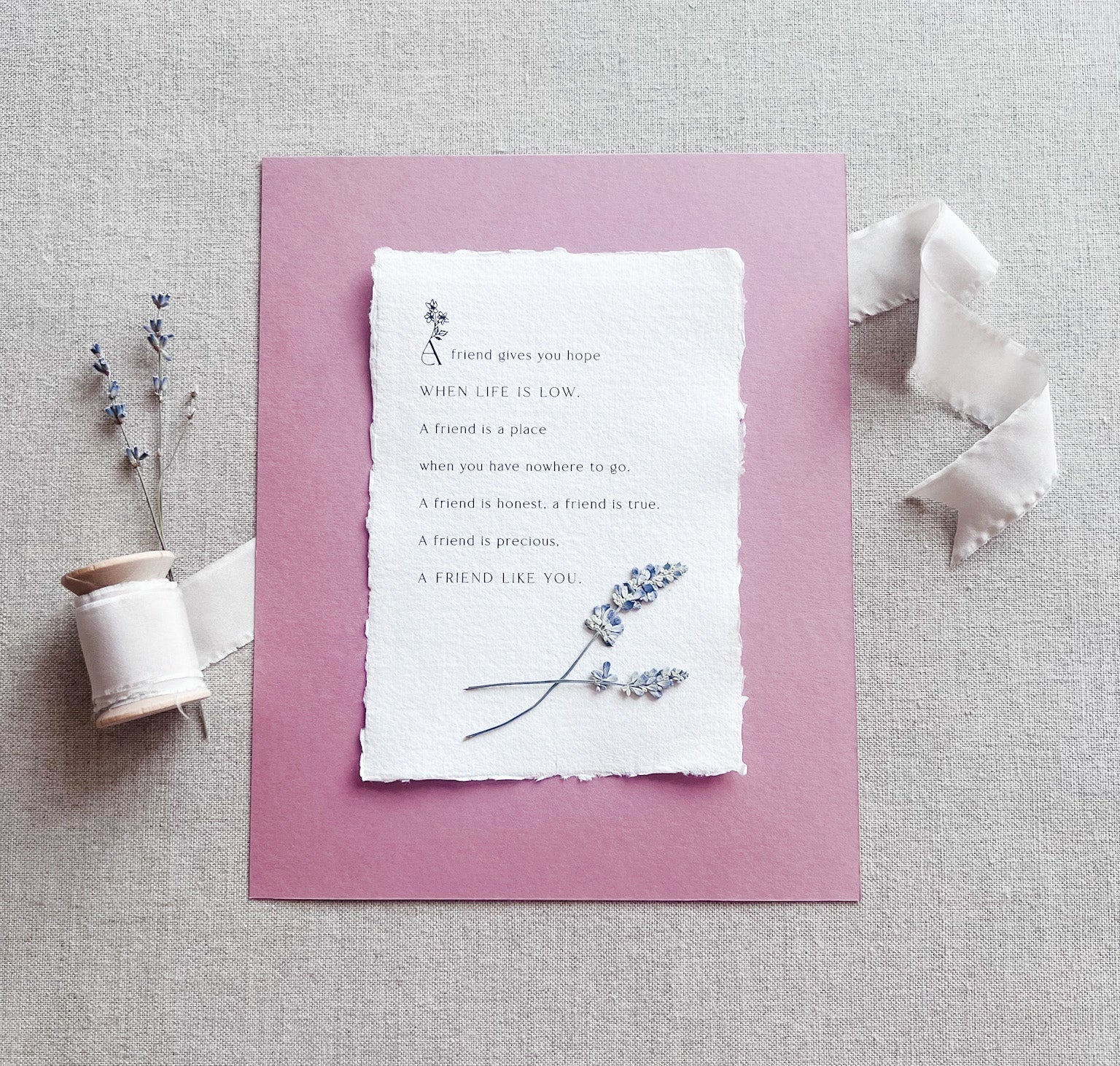 You Are Not Your Thoughts // Mental Wellbeing Print - Crowned Energy CO.
