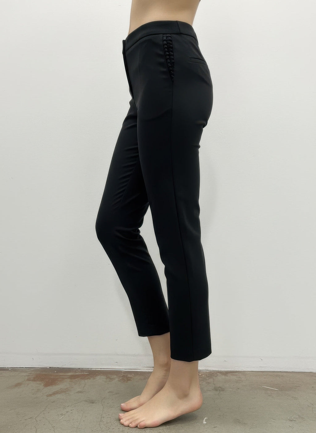 Zac & Rachel Solid Ankle Pants - Crowned Energy CO.